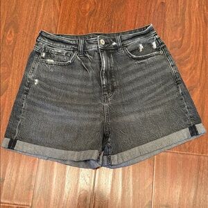 American Eagle Outfitters Black Jean Shorts